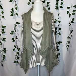 Kenneth Cole Reactions | Women's Green Vest | S